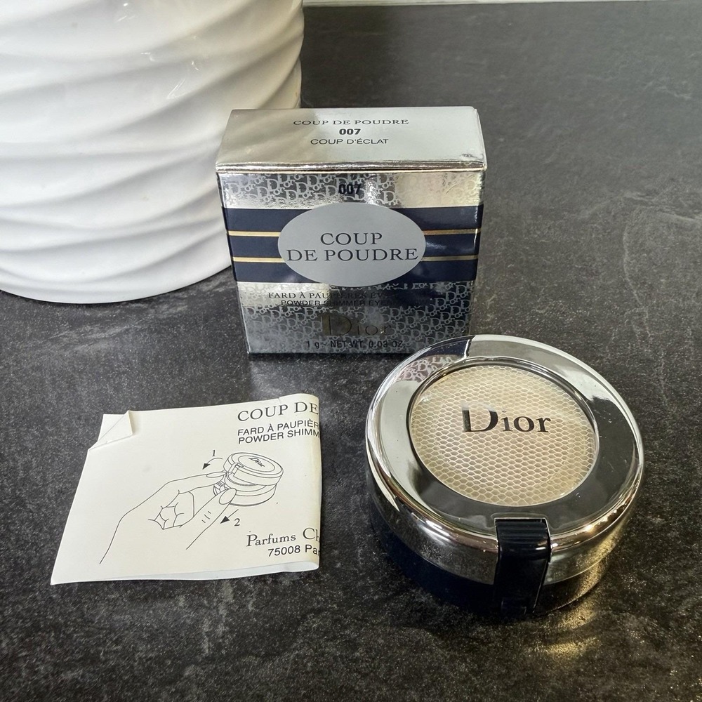 NEW Christian Dior Coup De Poudre Eyeshadow 007 Coup D'Eclat